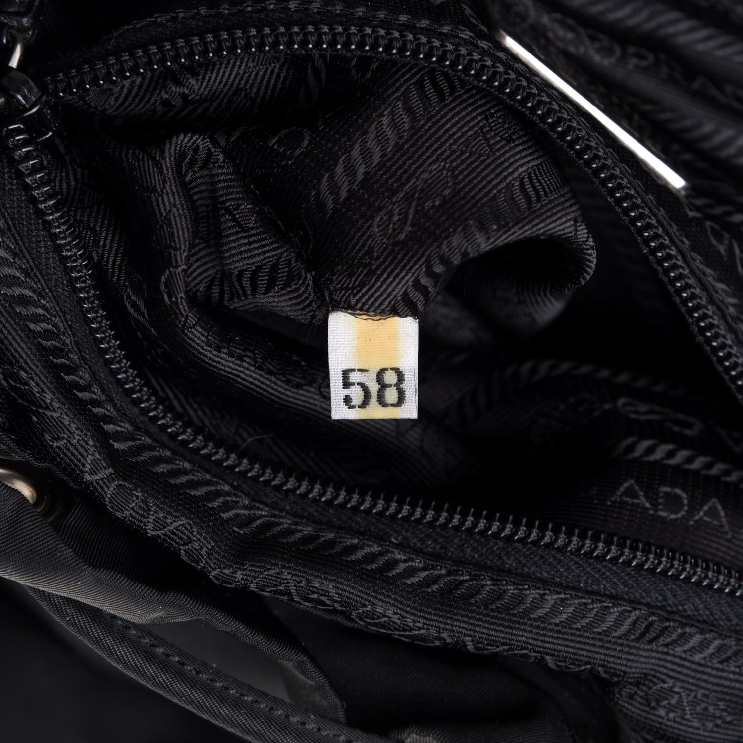 Prada Nylon Vela Medium Backpack Black 7 of 10
