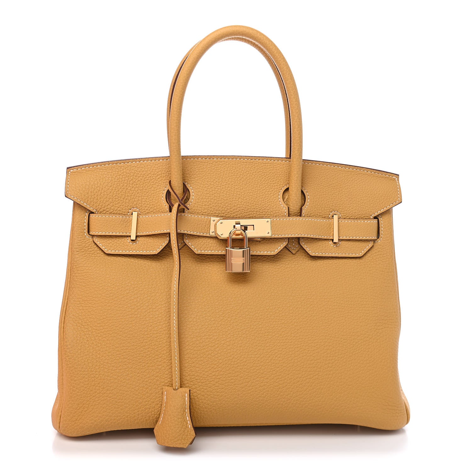 Hermes Togo Birkin 30 Curry 1 of 9