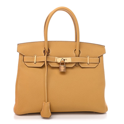 Hermes Togo Birkin 30 Curry 1 of 9