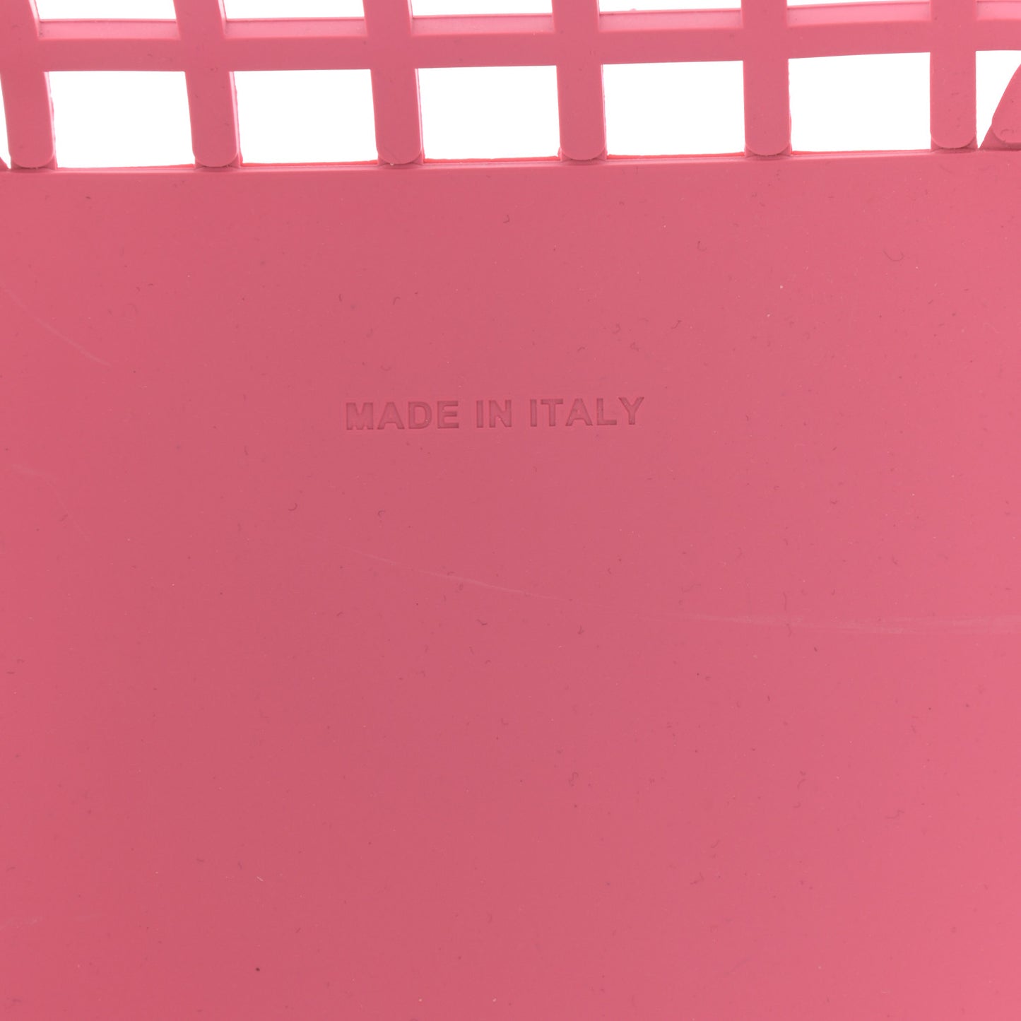 Recycled Plastic Vitello Liberty Matte Medium Fendi Basket Rosa
