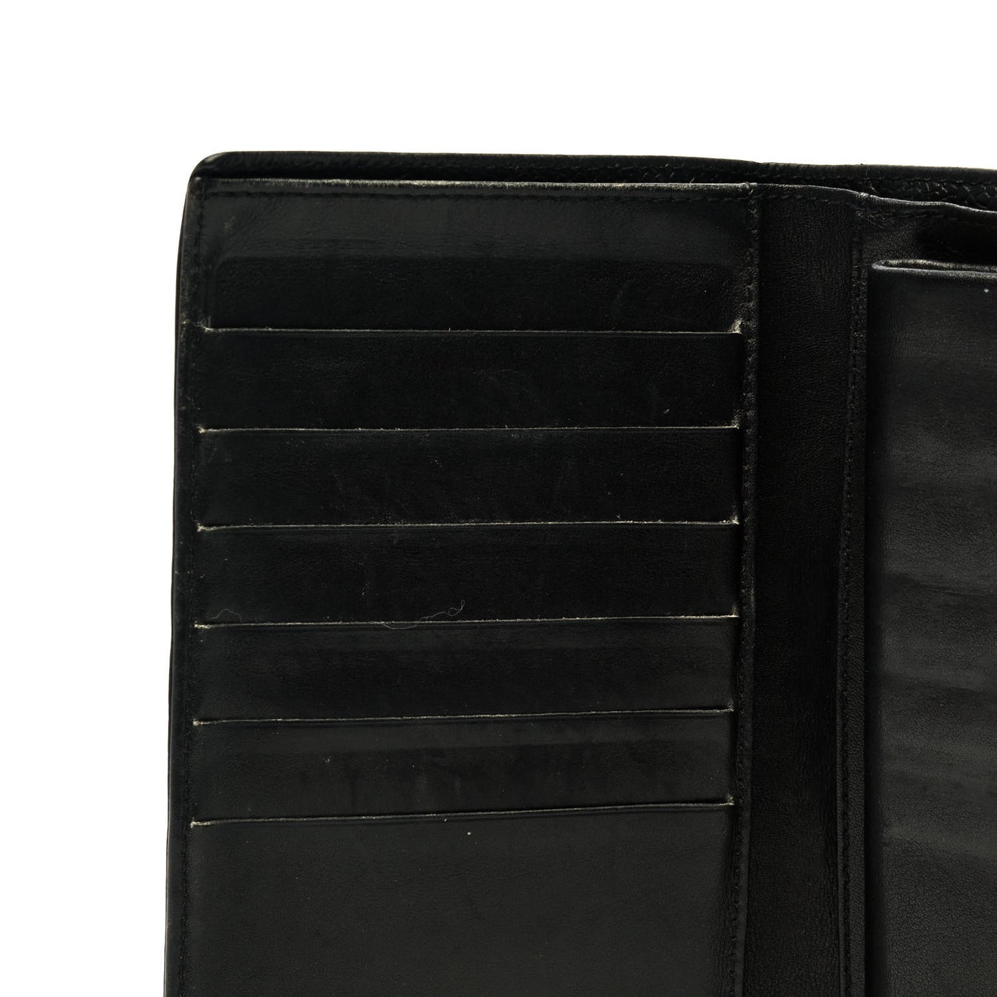 Caviar Timeless CC French Wallet Black
