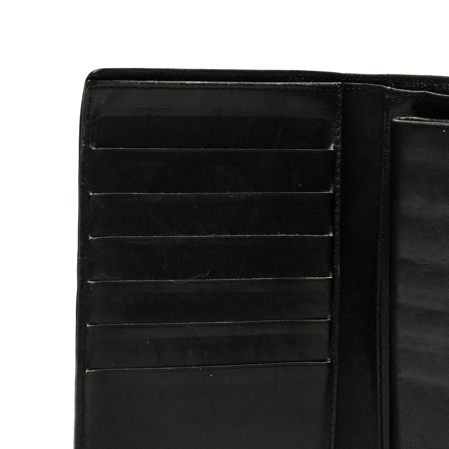 Chanel Caviar Timeless CC French Wallet Black 5 of 6