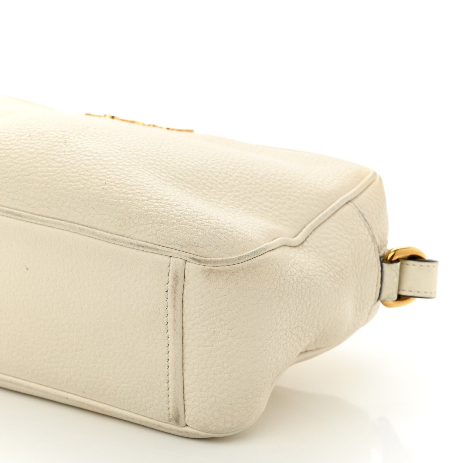 Prada Vitello Daino Camera Crossbody Bianco 10 of 16
