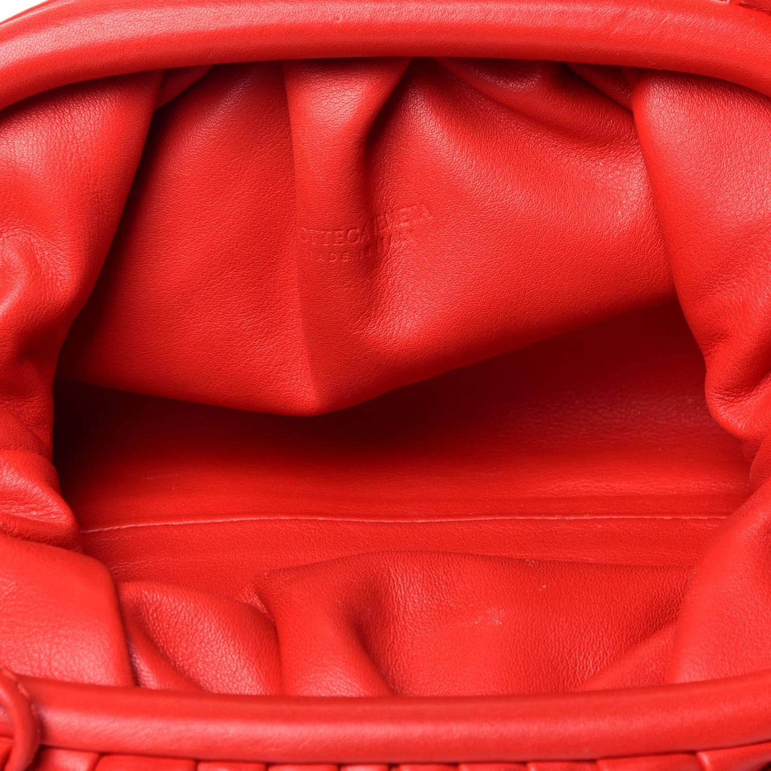 Bottega Veneta Butter Calfskin The Mini Pouch Red 5 of 10