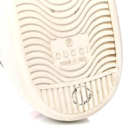 Gucci Calfskin Ayers Web Star Embroidered Womens Ace Sneakers 35.5 White Multi 9 of 17