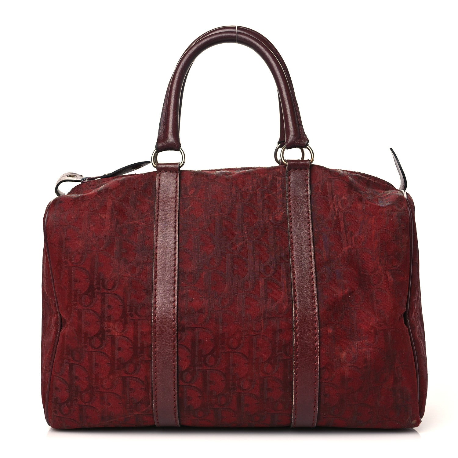 Christian Dior Monogram Boston Red 1 of 11