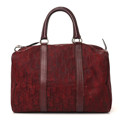 Christian Dior Monogram Boston Red 1 of 11