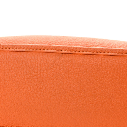Hermes Taurillon Clemence Evelyne III GM Orange 15 of 15