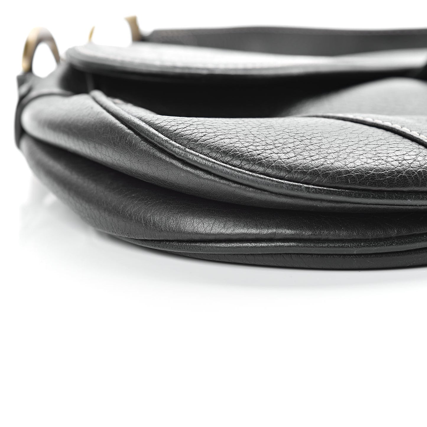Calfskin Saddle Bag Black