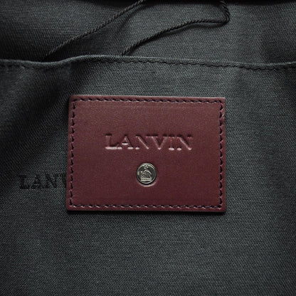 Lanvin Nappa Leather Miss Sartorial Envelope Clutch Bordeaux 7 of 9