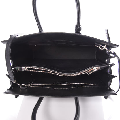 Saint Laurent Grained Calfskin Small Sac De Jour Black 7 of 9