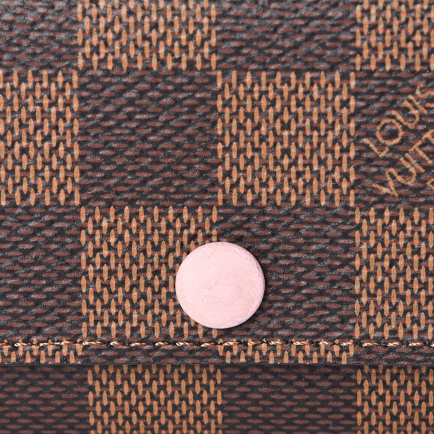 Louis Vuitton Damier Ebene Multicles 6 Key Holder Rose Ballerine 7 of 8