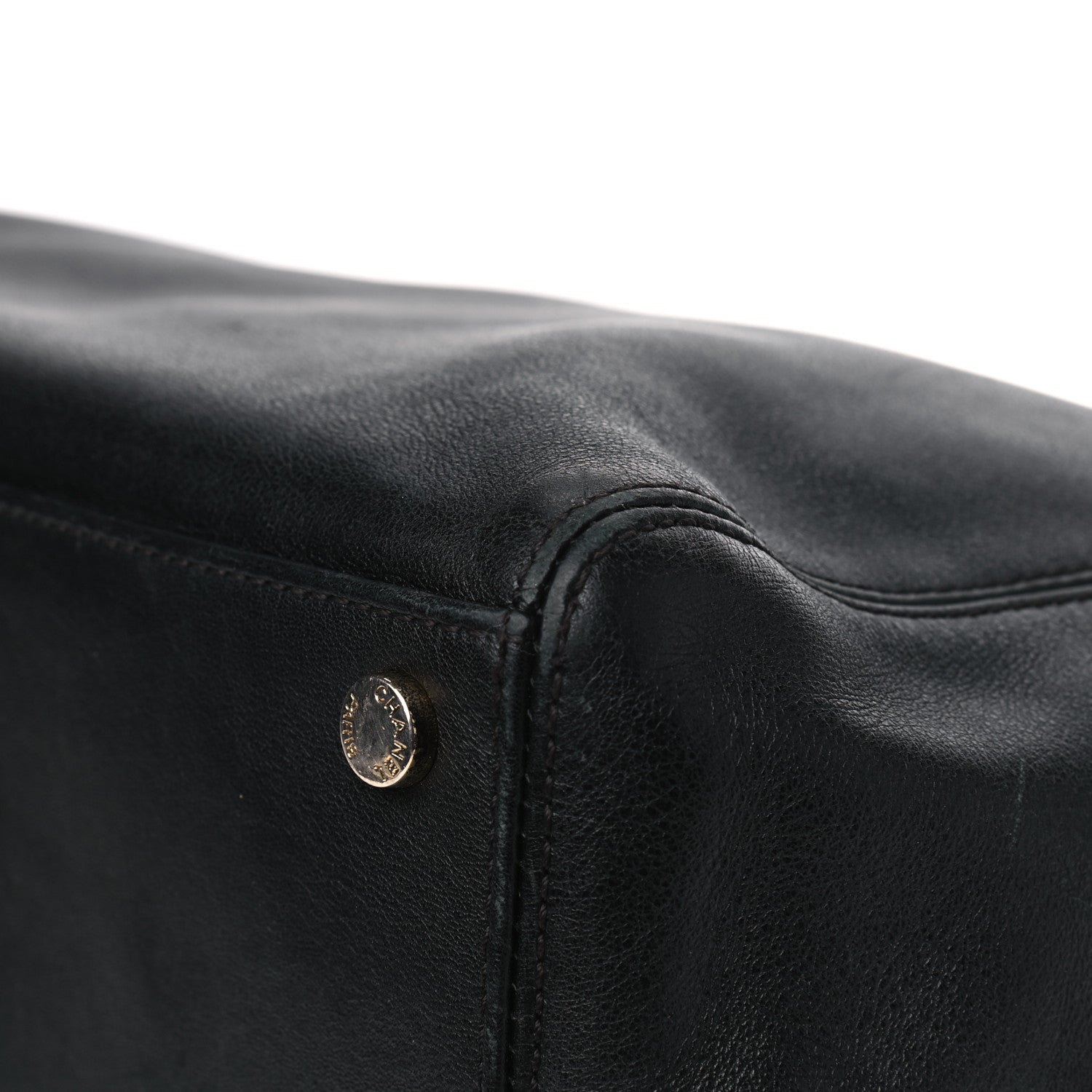 Chanel Calfskin Boston Black 8 of 14