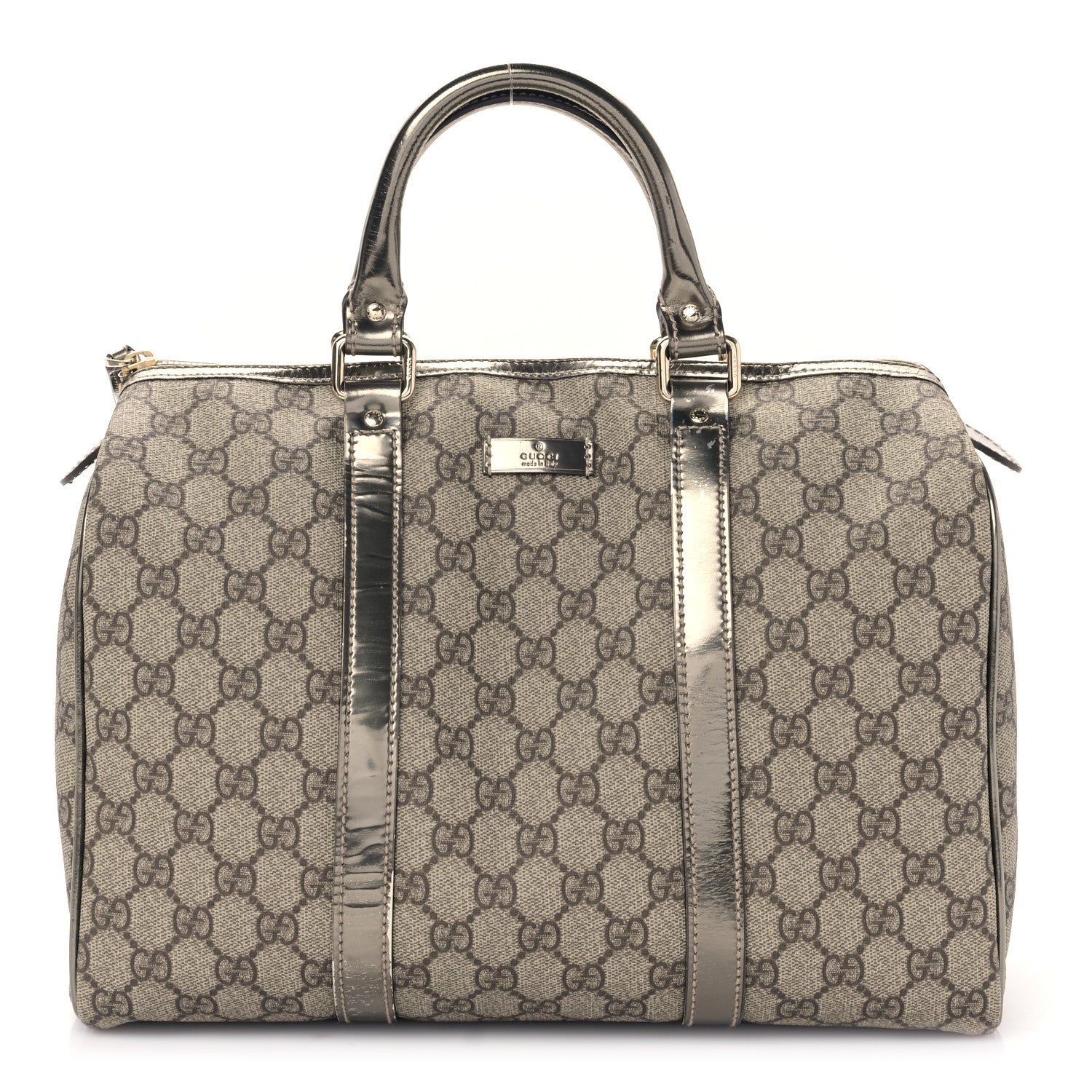 Gucci GG Plus Monogram Medium Joy Boston Pewter 1 of 9