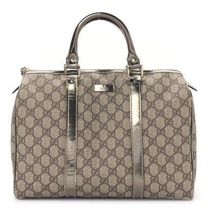Gucci GG Plus Monogram Medium Joy Boston Pewter 1 of 9