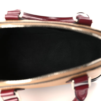 Louis Vuitton Epi Tri-Color Alma BB Vanilla Fuchsia Black 5 of 11