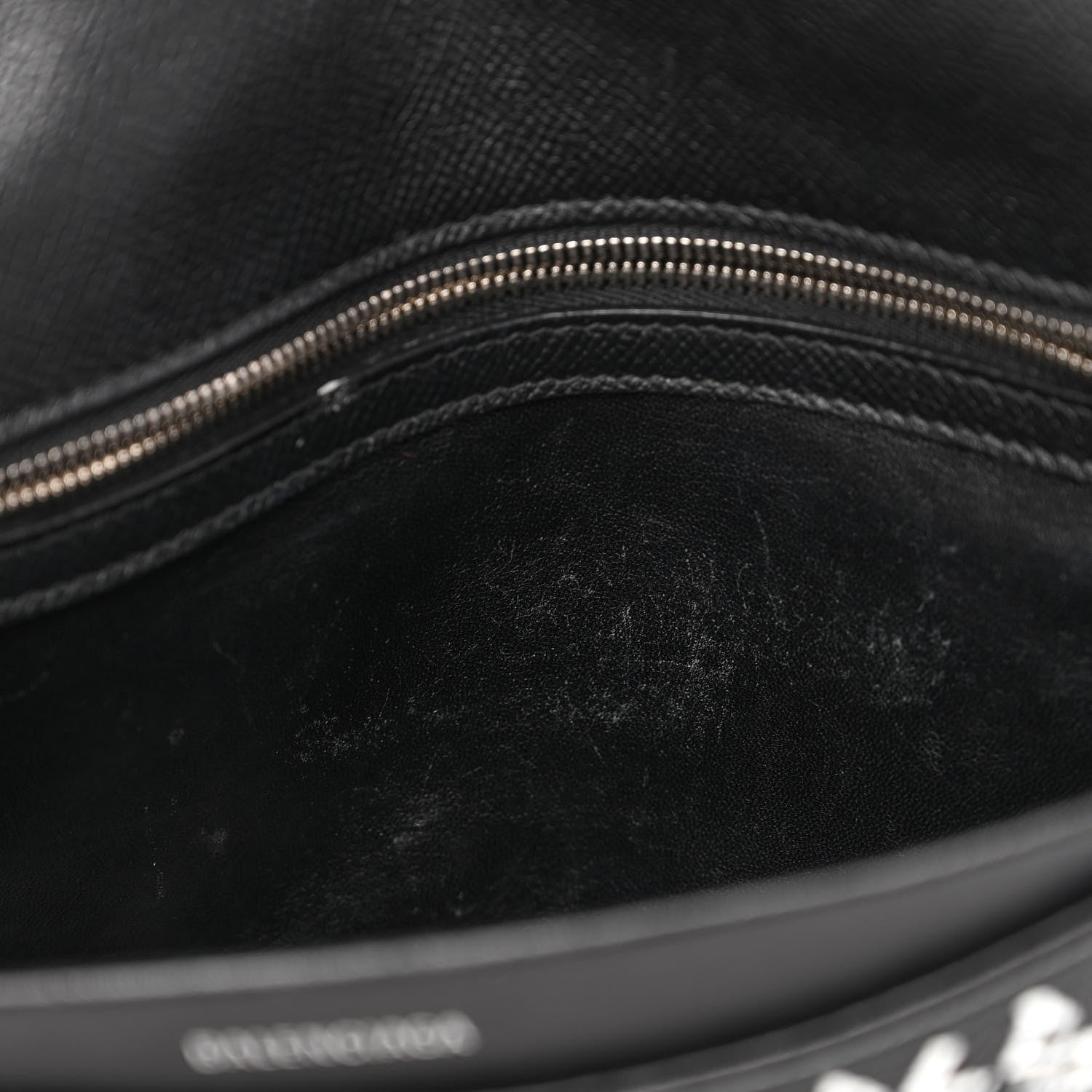 Balenciaga Grained Calfskin Graffiti M BB Round Shoulder Bag Black Multicolor 13 of 13