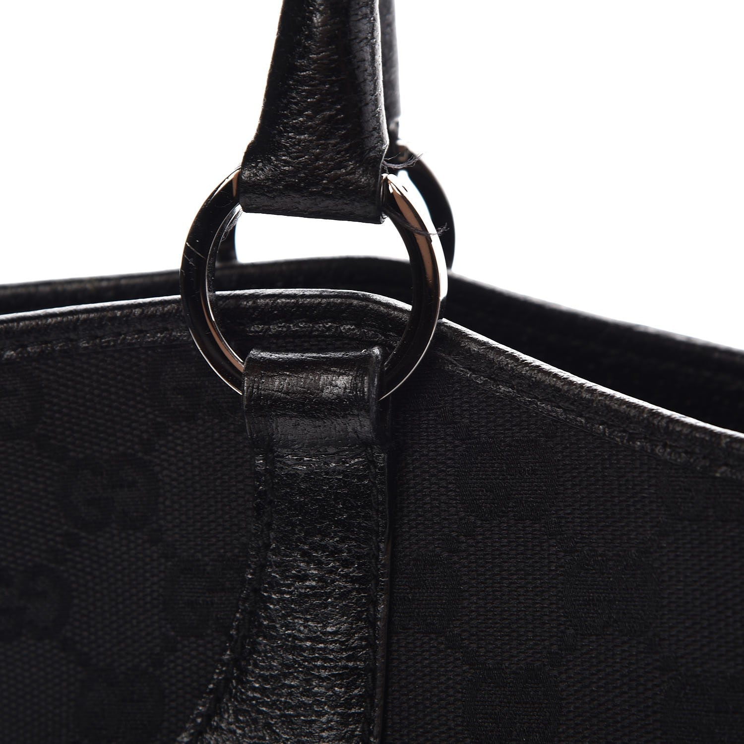 Gucci Monogram Signature GG Tote Black 15 of 17