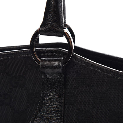 Gucci Monogram Signature GG Tote Black 15 of 17