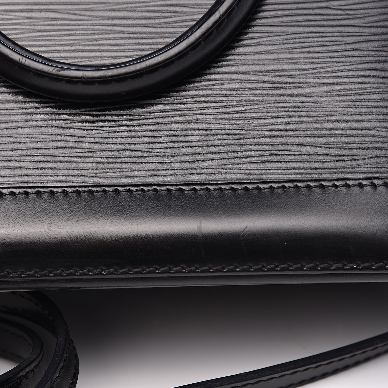 Louis Vuitton Epi Alma BB Black 10 of 12