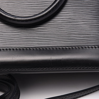 Louis Vuitton Epi Alma BB Black 10 of 12