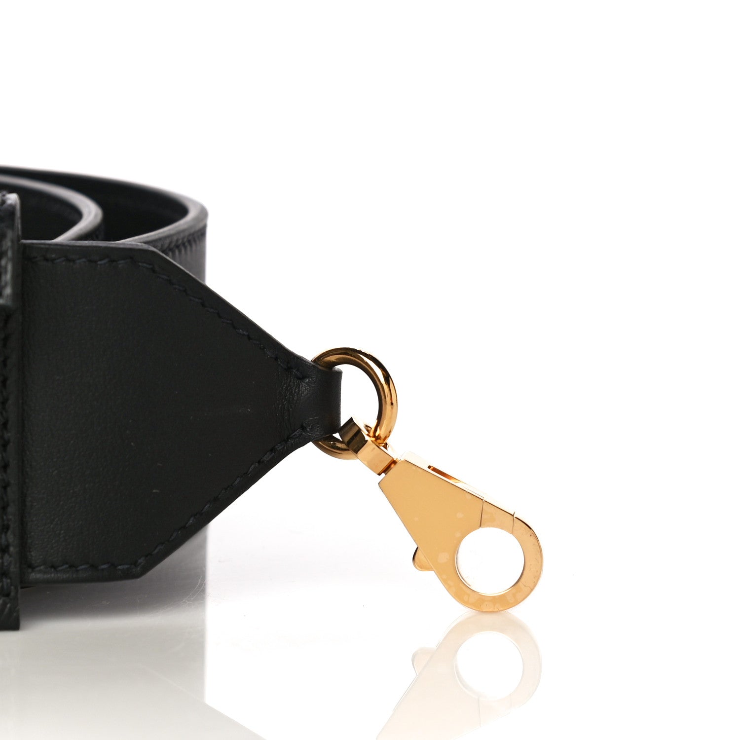 Hermes Swift Epsom Pocket Kelly Shoulder Strap Black 5 of 8