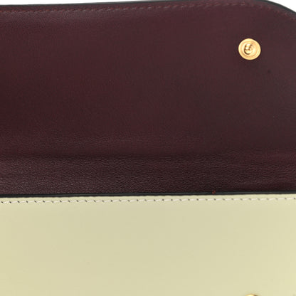 Loewe Smooth Calfskin Gate Continental Wallet Kaolin Sage 9 of 9