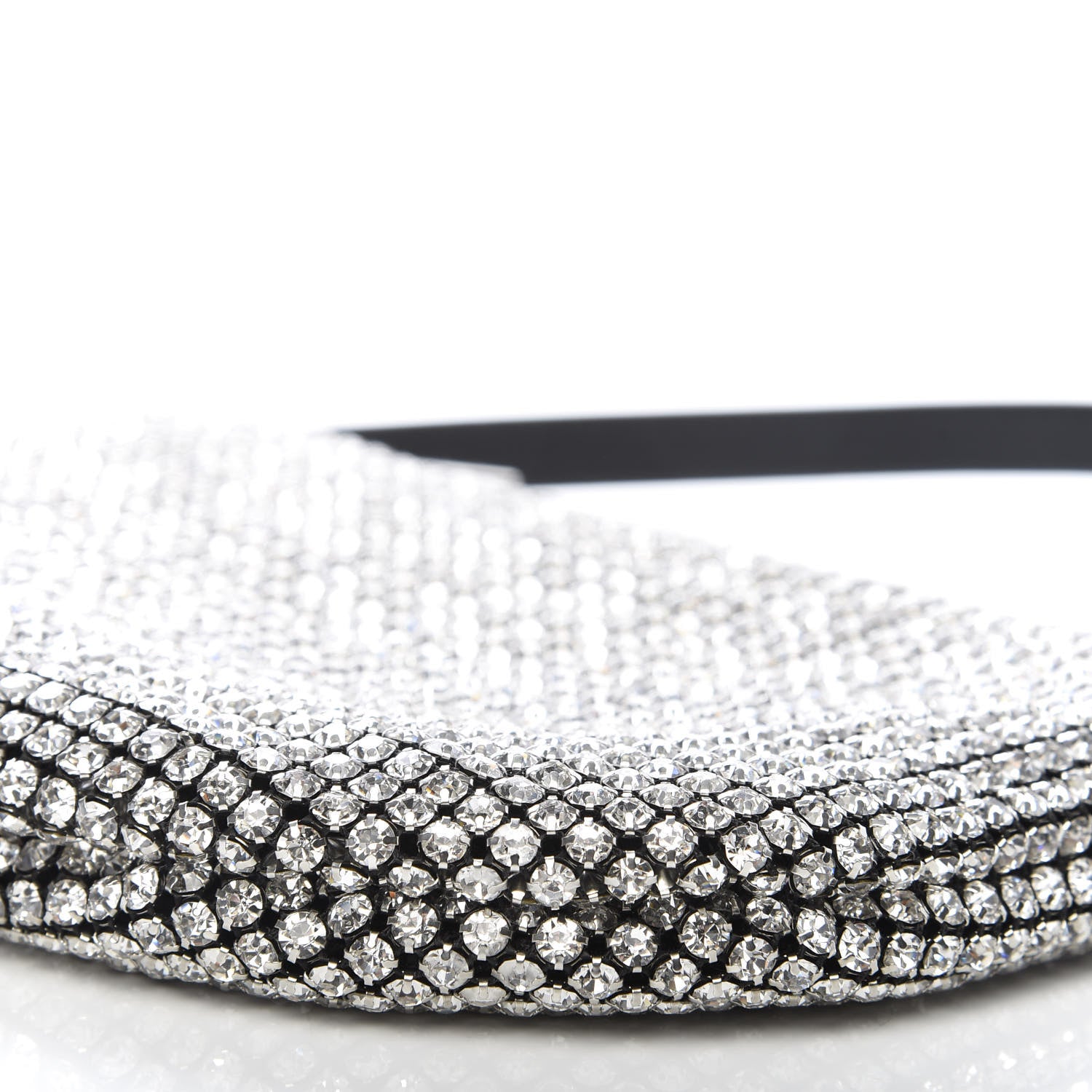 Alexander Wang Mesh Crystal Wanglock Fortune Cookie Bag Black 6 of 8