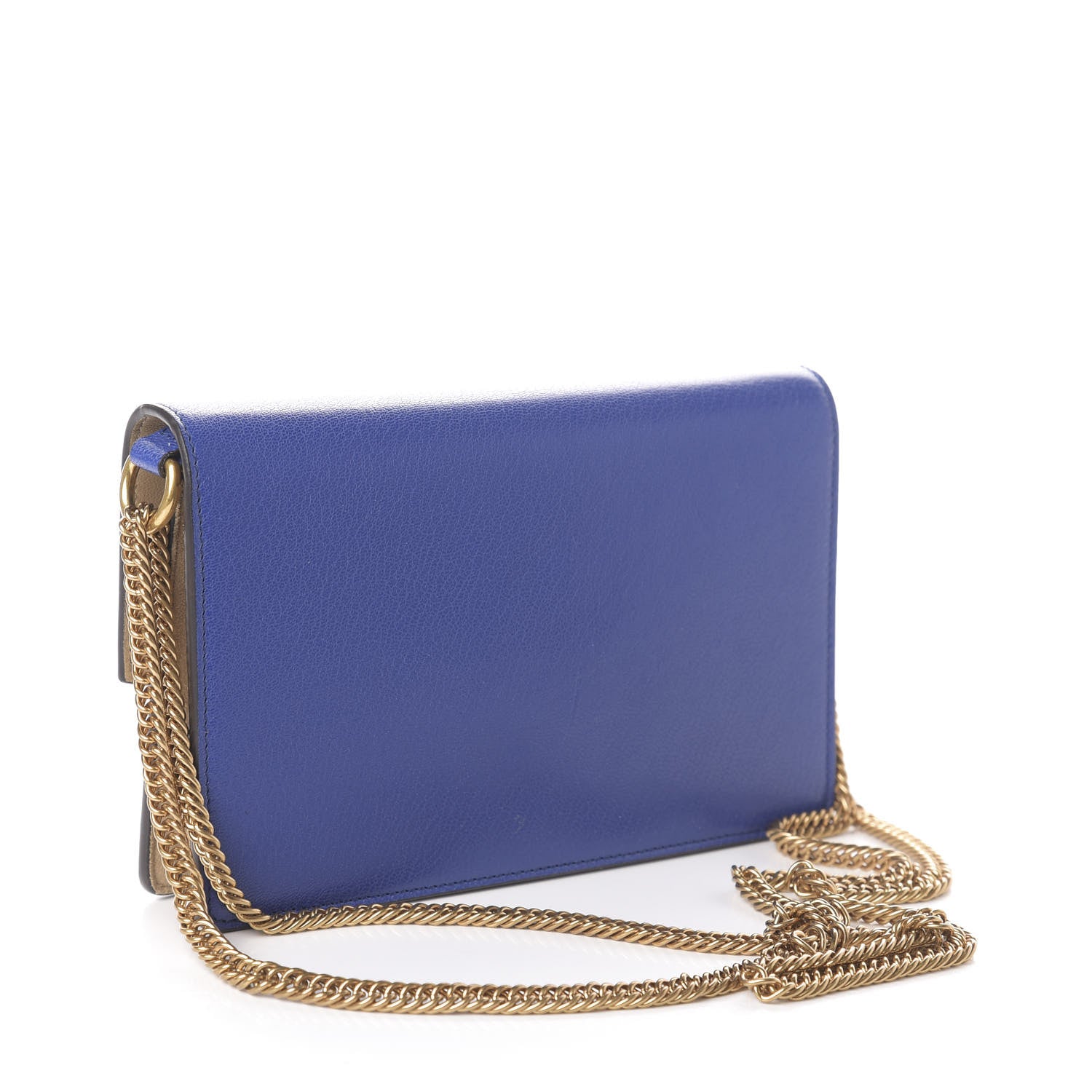 Givenchy Goatskin Suede GV3 Mini Chain Bag Midnight Blue 3 of 9