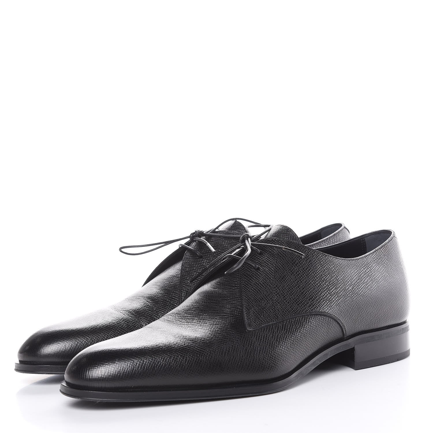 Louis Vuitton Taiga Mens City Derby 9 Black 3 of 8