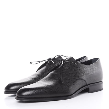 Louis Vuitton Taiga Mens City Derby 9 Black 3 of 8