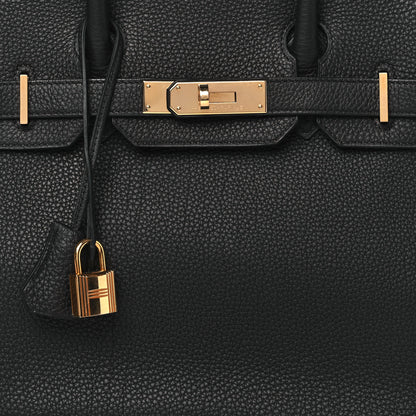 Hermes Togo Birkin 30 Black 8 of 12