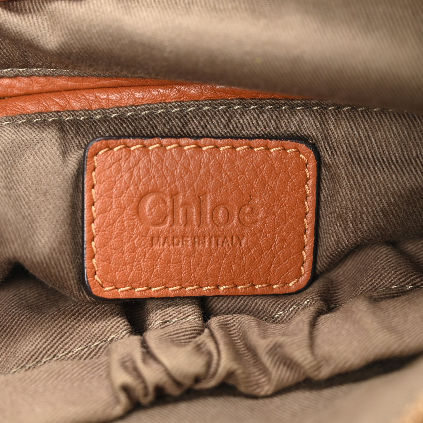Calfskin Medium Marcie Satchel Tan