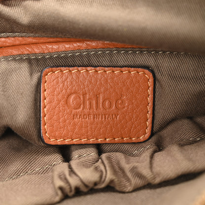 Chloe Calfskin Medium Marcie Satchel Tan 6 of 9