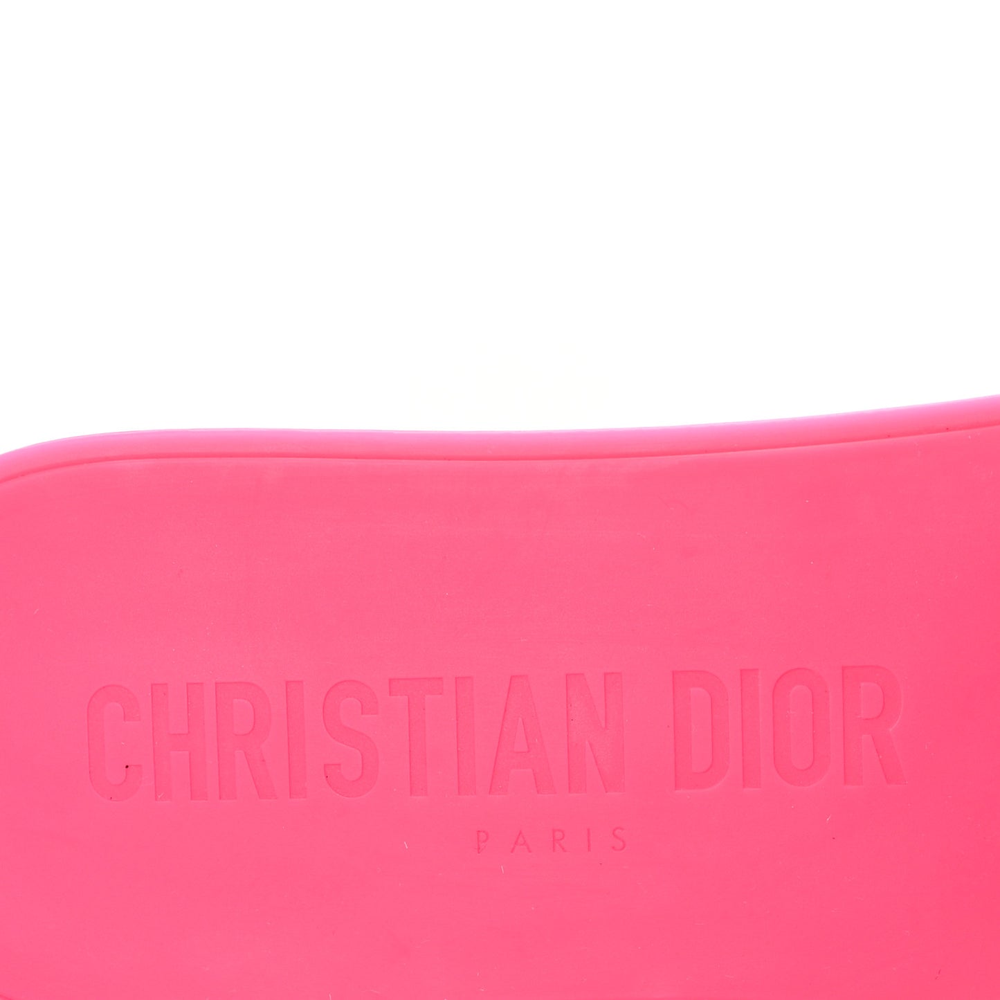 Technical Stretch Fabric Camouflage Dio(r)evolution Slide Sandals 38 Fuchsia Fluo