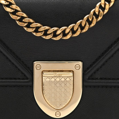 Christian Dior Lambskin Baby Diorama Flap Bag Black 7 of 9
