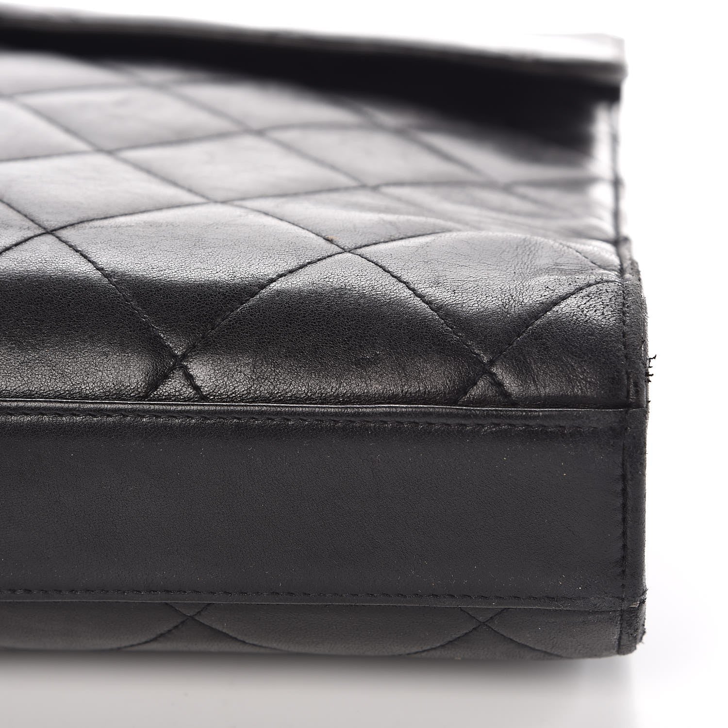 Chanel Lambskin Quilted Briefcase Laptop Bag 13 of 13