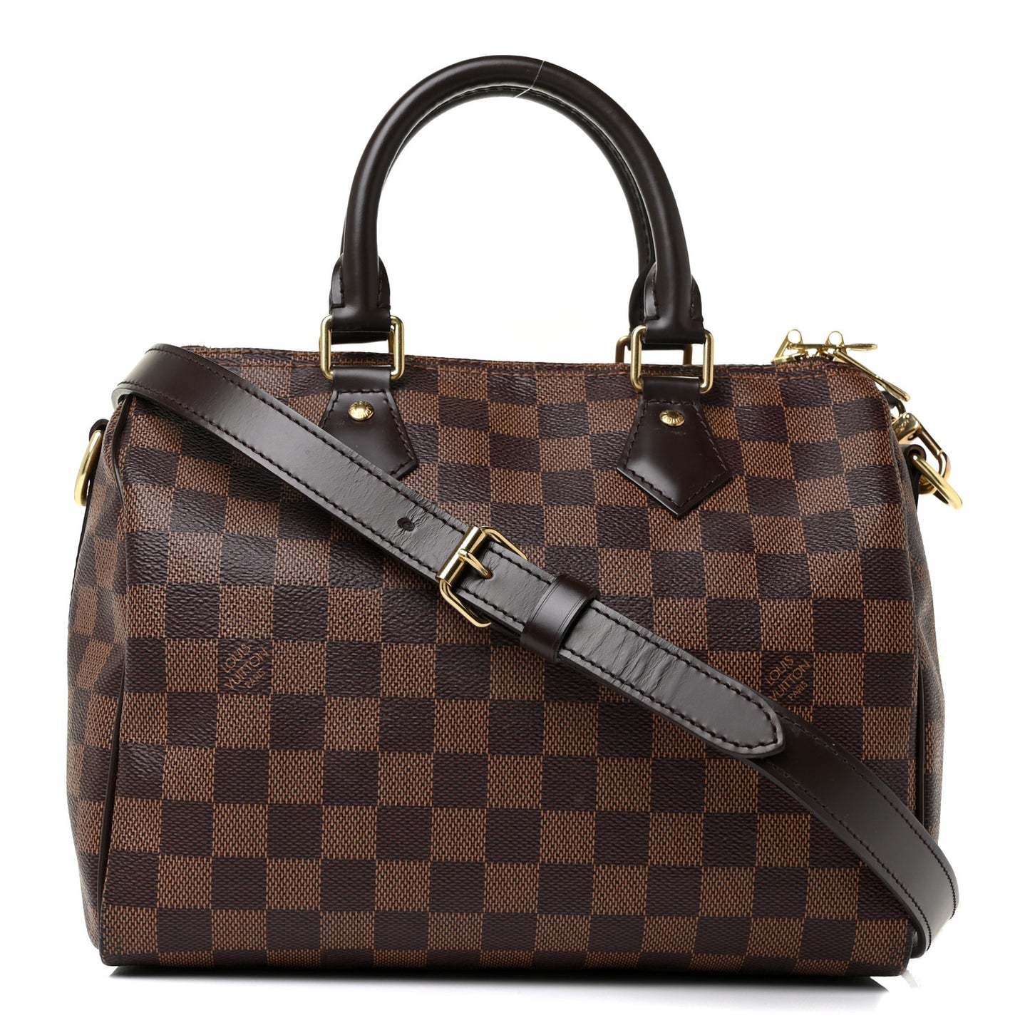 Damier Ebene Speedy Bandouliere 25