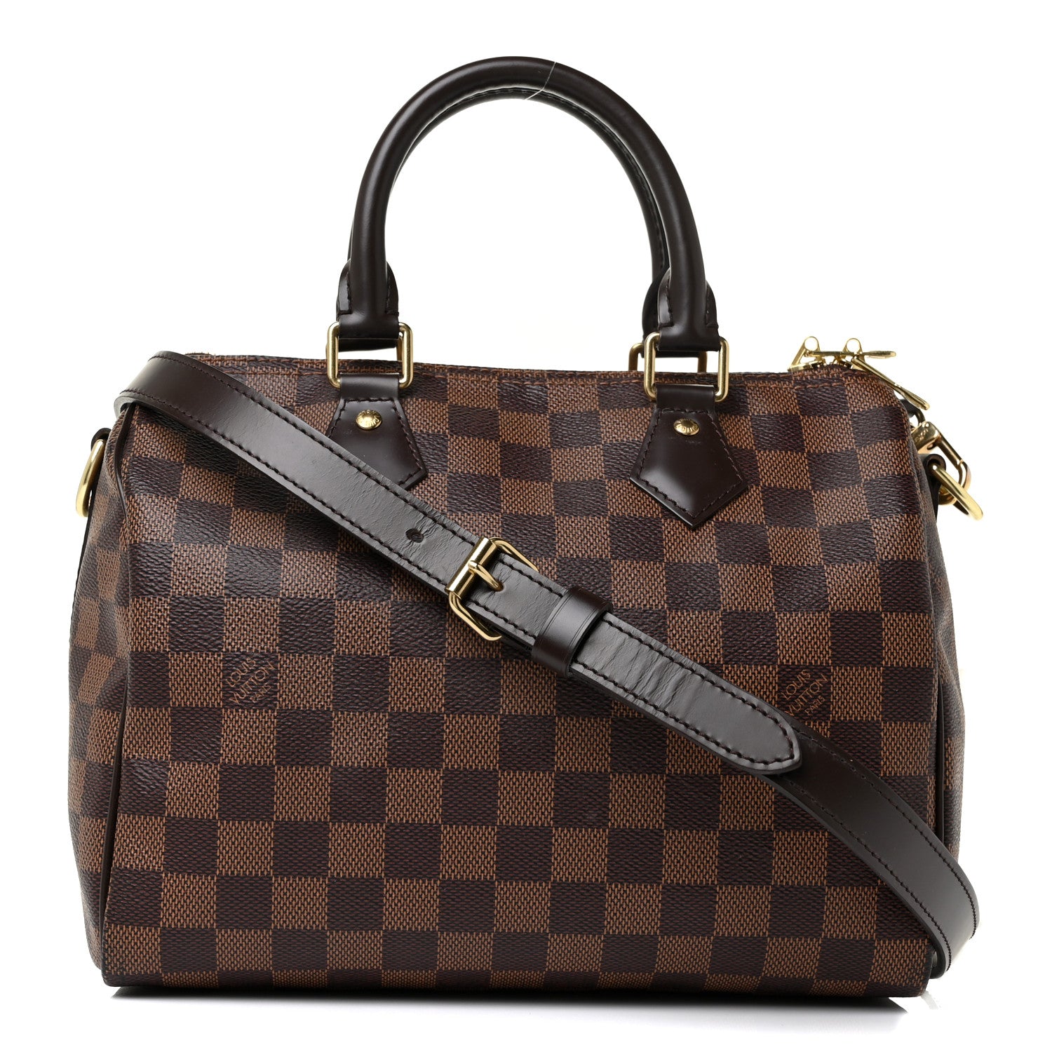 Louis Vuitton Damier Ebene Speedy Bandouliere 25 1 of 13