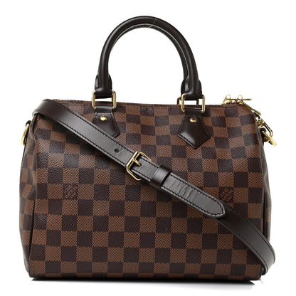 Louis Vuitton Damier Ebene Speedy Bandouliere 25 1 of 13