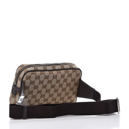 Gucci Monogram Belt Bag Dark Brown 3 of 10