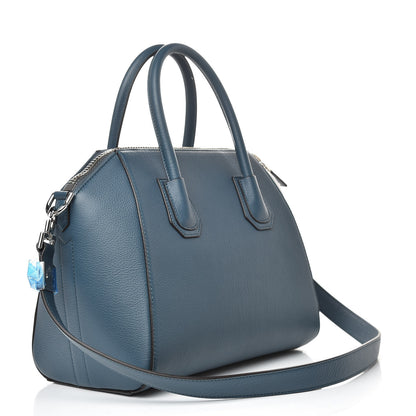 Givenchy Sugar Goatskin Small Antigona Oil Blue 3 of 12