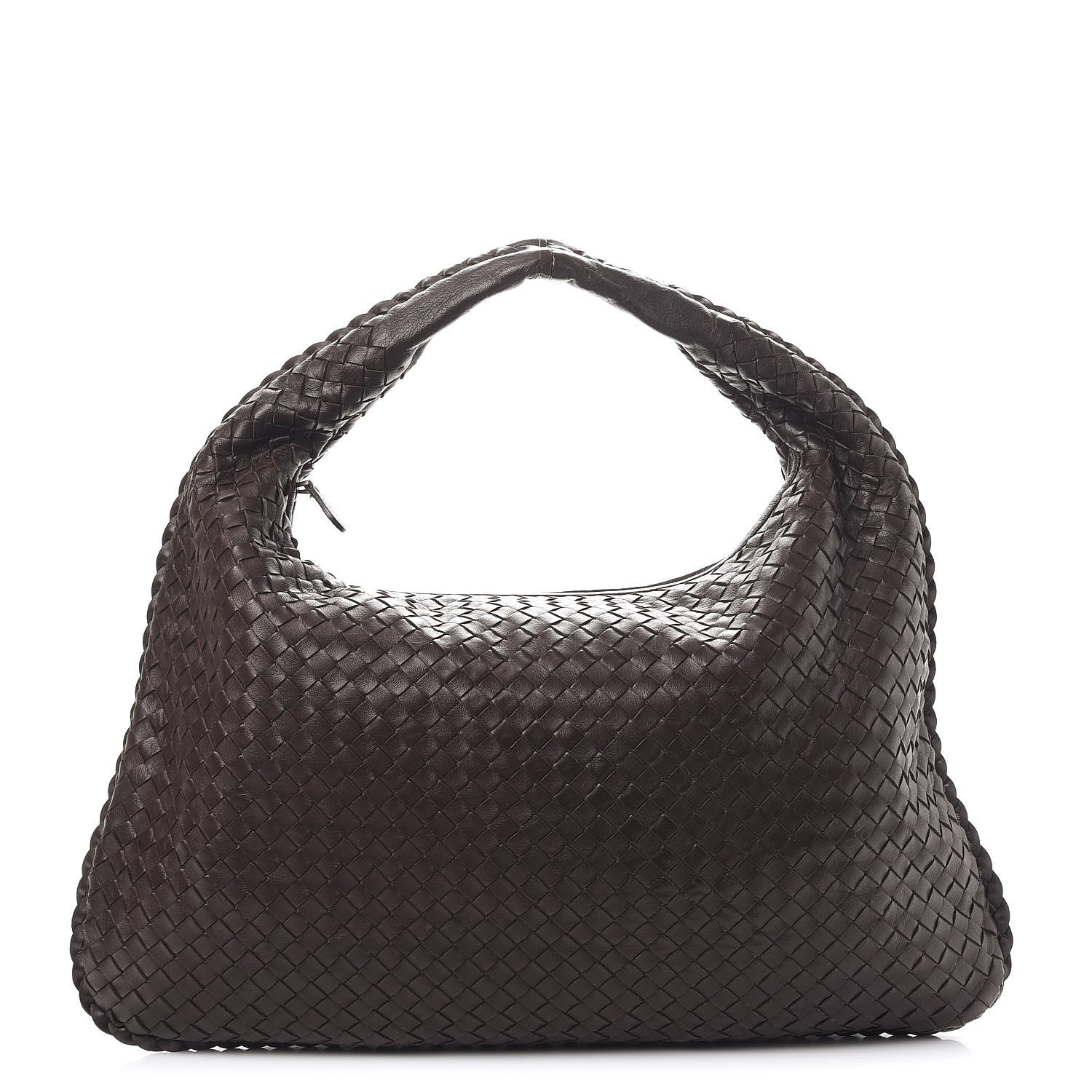 Bottega Veneta Nappa Intrecciato Large Veneta Hobo Ebano 1 of 11