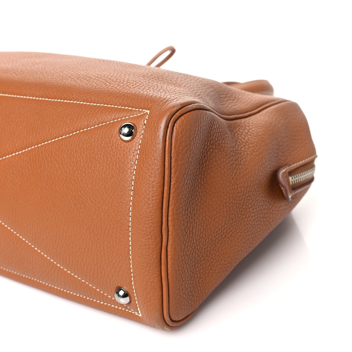 Hermes Taurillon Clemence Victoria II 43 Gold 10 of 13