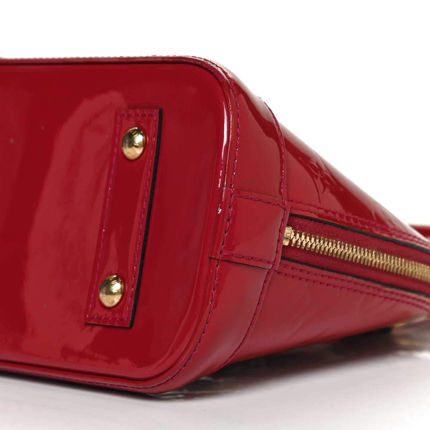 Louis Vuitton Vernis Alma BB Cherry 8 of 8