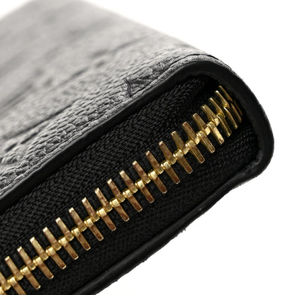 Louis Vuitton Empreinte Clemence Wallet Black 10 of 10