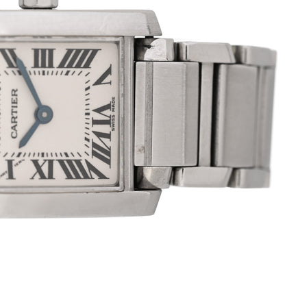 Cartier Stainless Steel 20mm Tank Francaise Quartz Watch 5 of 7