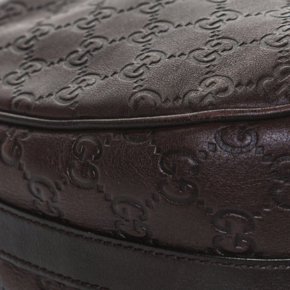 Gucci Guccissima Medium GG Twins Hobo Dark Brown 5 of 14