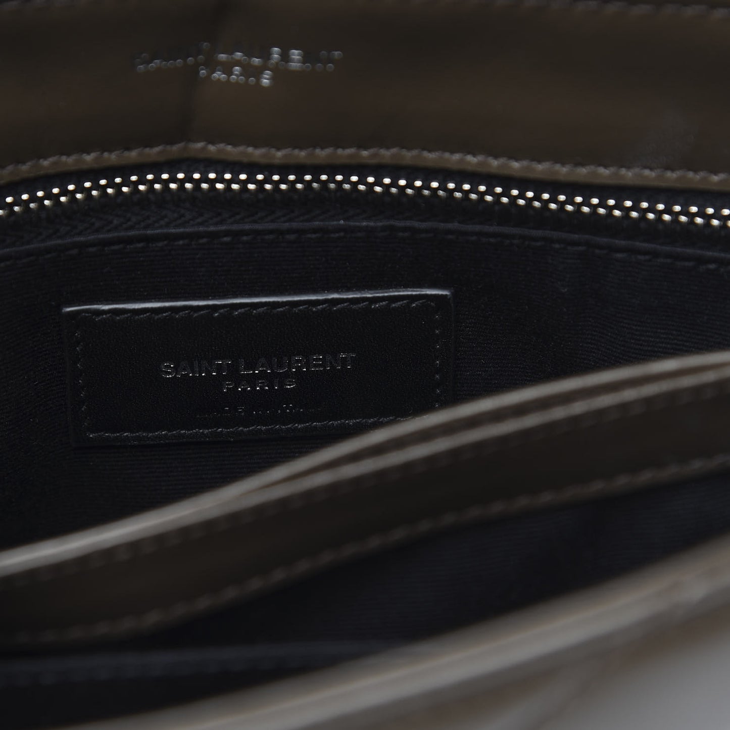 Calfskin Y Quilted Monogram Toy Loulou Crossbody Bag Faggio