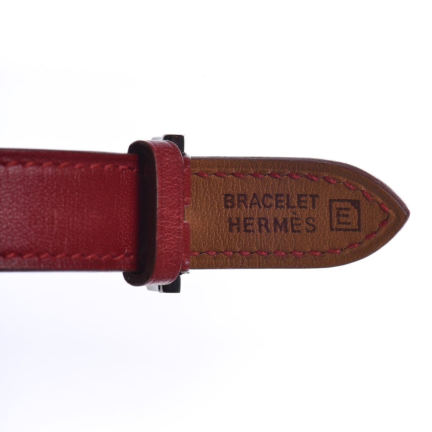 Hermes Stainless Steel Chamonix 22mm Belt Quartz Watch Rouge H 5 of 8